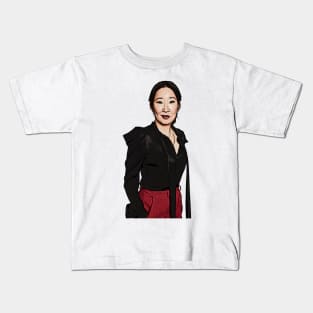 Killing Eve Sandra Cartoonish Kids T-Shirt